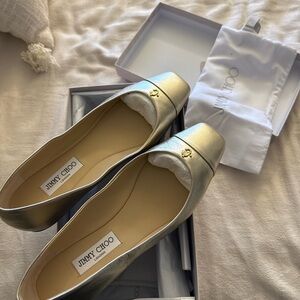 Jimmy Choo Silver Women's Shoes